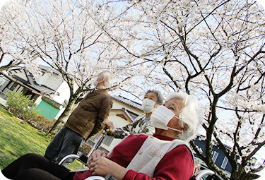 花見外出